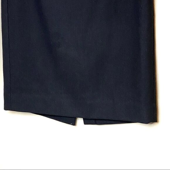 J. Crew Factory black wool pencil skirt size 0 - Picture 7 of 16
